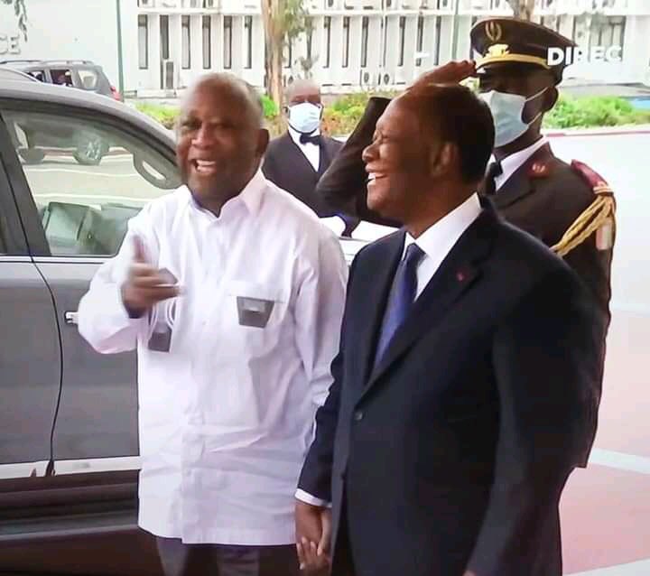 CÔTE d’IVOIRE 

Ce mardi, Alassane Ouattara et Laurent Gbagbo se sont rencontrés : 10 ans après