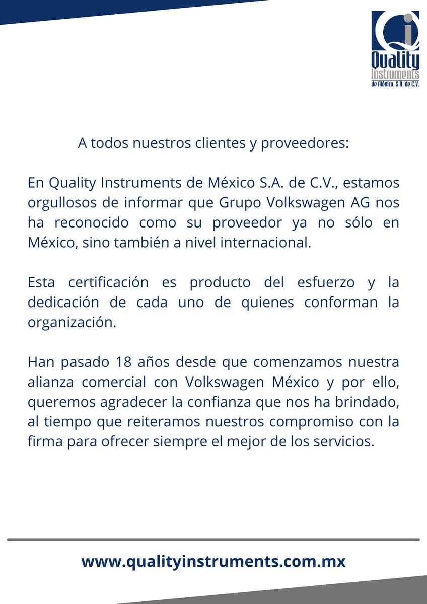 QualityInstrum's tweet photo. 🤩🚗💪🚙👍👩‍🔬😍🎉👨‍🔬➡ | ¡Gracias @Volkswagen_MX! https://t.co/5FOtpypoA2
