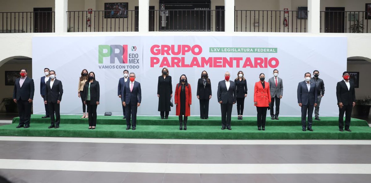 AnaLiliaHerrera's tweet photo. Hoy elegimos de forma unánime a Don Gustavo Cárdenas como coordinador de la bancada priista mexiquense en @Mx_Diputados.

¡Me siento emocionada del reto que enfrentaremos con un equipo de mujeres y hombres probados! 👊🏼 https://t.co/oDXhRhPfbW