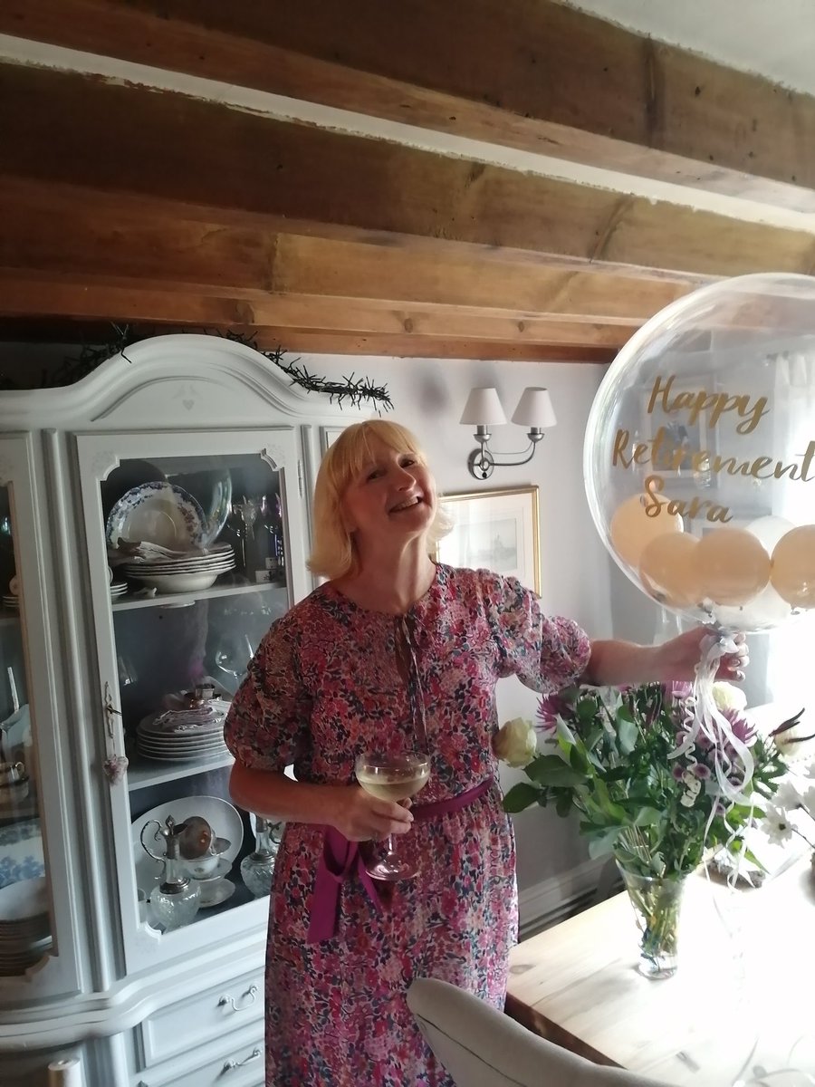 Stupidmz's tweet photo. Hi @TherealNihal
My lovely wife Sara has retired today after 40 years of service with the NHS, as a nurse, midwife and latterly a midwifery educator. I am so proud of her. Please retweet as I would love her to see some positive comments. She has no idea how great she is. X https://t.co/tSdQMnoGa7