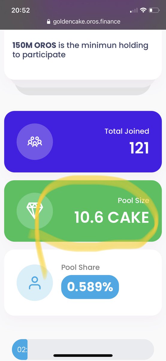 orosfinance's tweet photo. Cakes are just growing and growing wow amazing development! 🤔🚀🚀🚀🚀🚀🚀🚀🤖✅🎂#bitcoin
#bnb
#oros
#goldencake
#intermedium
#dapps https://t.co/1xZMsngtAn