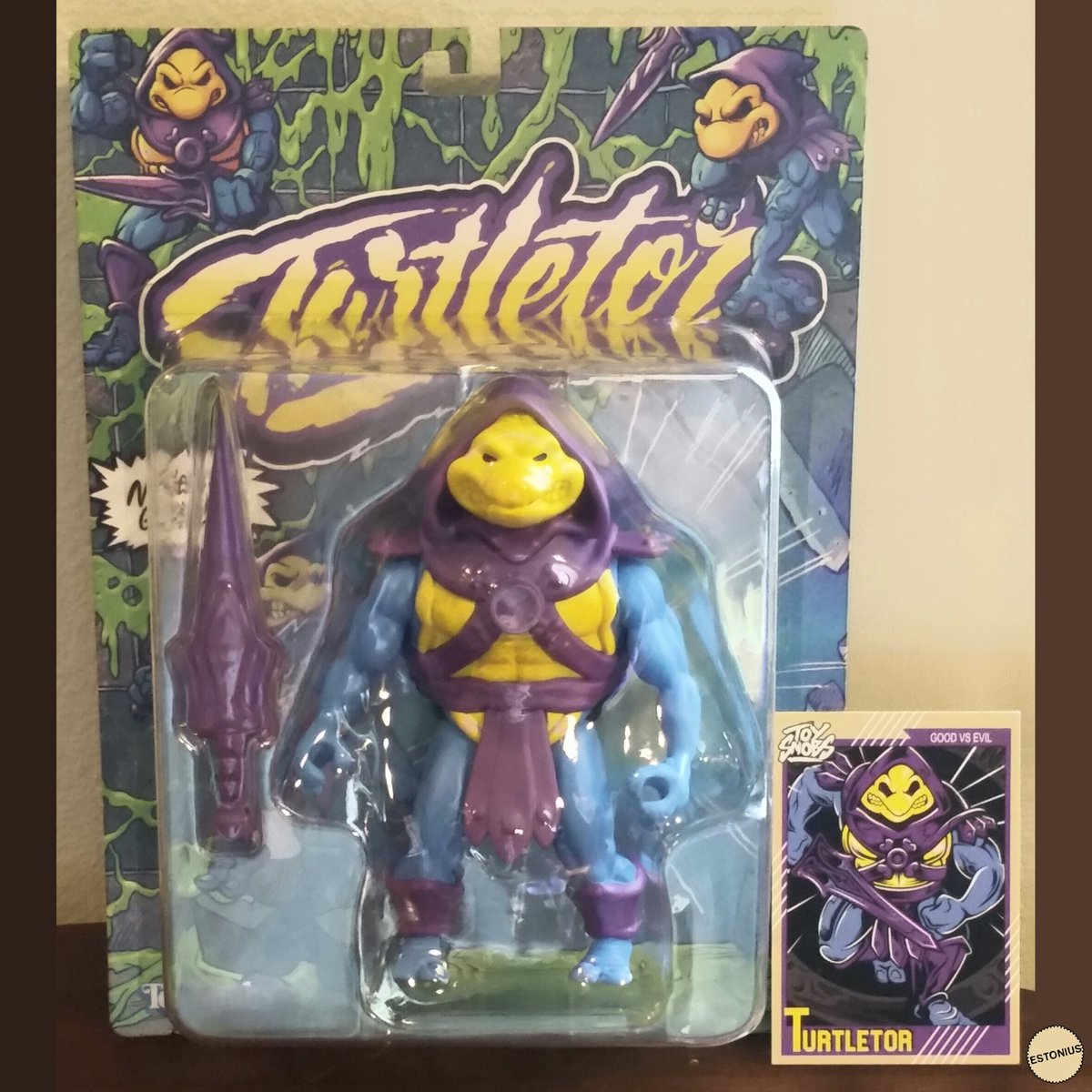 estonius1138's tweet image. Mail Call ~ @ToySnobs' Turtletor!

#turtletor #toysnobs #skeletor #hemanandthemastersoftheuniverse #heman #mastersoftheuniverse #motu #mastersoftheuniverserevelation #teenagemutantninjaturtles #tmnt #ninjaturtles #mashup #fusion #actionfigures #toys