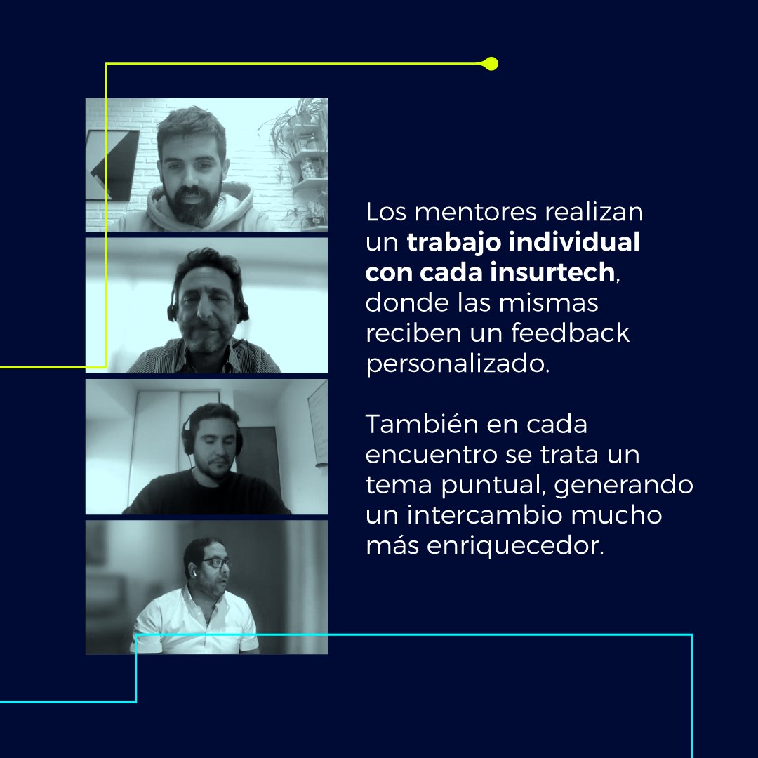 📢 COMENZARON LAS MENTORÍAS 1:1 💪 

👉 Llegó el momento en el que los mentores trabajan de forma individual con cada insurtech para brindarles un feedback personalizado.  

Le agradecemos a: Hernan Laguia, Hilario Itriago y Ariel Levi.

#OpenInsurtech 🚀