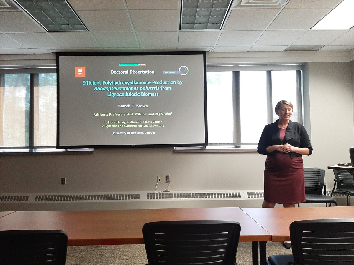 Our PhD Candidate Brandi Brown has begun her PhD defense!