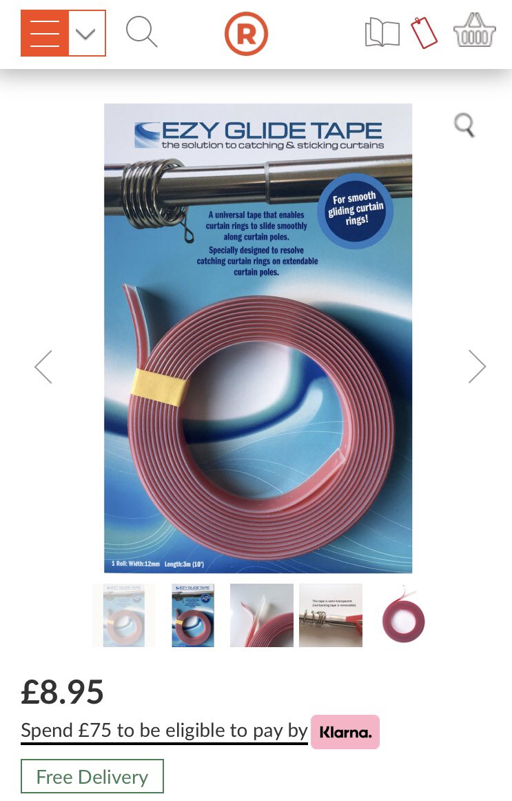 EzyHome on Twitter "Really pleased to say Ezyglide Tape is now