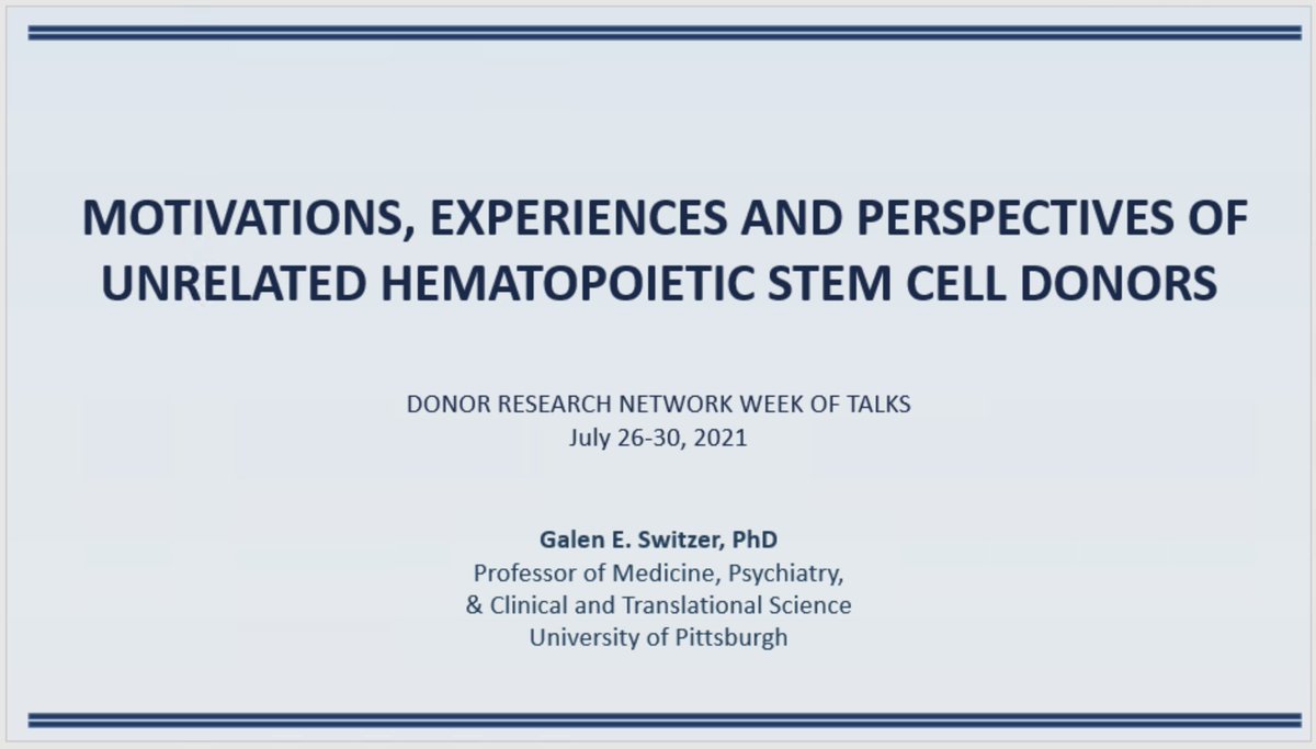 Galen E. Switzer (@galeneswitzer) on Twitter photo Thank you <a href="/DonorNetworkUQ/">DoRN - Donor Research Network</a> for the opportunity to share my work at the "Week of Talks". #DoRN is an interesting and diverse group of researchers focussed on a broad range of living donation types. <a href="/PittGIM/">Pitt General Internal Medicine</a> typesresearch.psy.uq.edu.au/dorn/2021-dorn… Thank you <a href="/DonorNetworkUQ/">DoRN - Donor Research Network</a> for the opportunity to share my work at the "Week of Talks". #DoRN is an interesting and diverse group of researchers focussed on a broad range of living donation types. <a href="/PittGIM/">Pitt General Internal Medicine</a> typesresearch.psy.uq.edu.au/dorn/2021-dorn…
