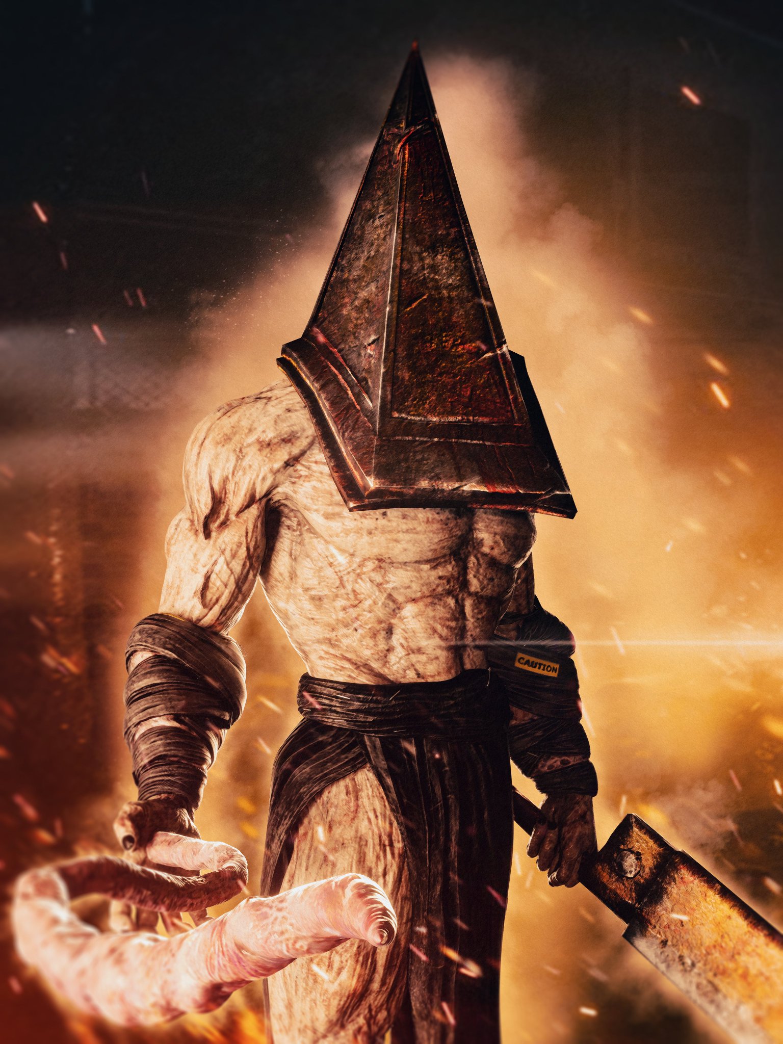 Marcos RC on X: Nemesis Pyramid Head #dbd #Nemesis