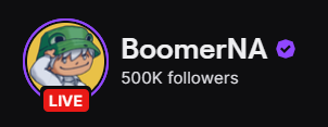 BoomerNA's tweet photo. Thank you all so fucking much. I love you from the bottom of my heart. Thank you to everyone thats been in my life and helped me out in any way shape or form. I love you. #Boomer500k https://t.co/9SaBj9QhcU