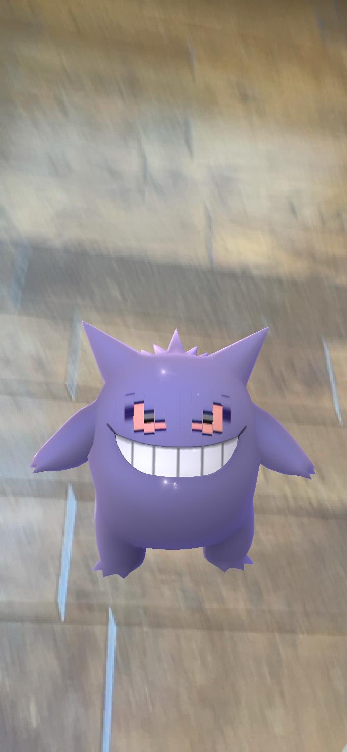 ノムケン Al Twitter ポケモンgoのゲンガーの目のテクスチャが壊れてる 笑った時の目かな T Co Dg1yuep6 Twitter