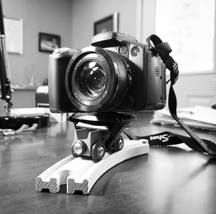 go4maxwell's tweet image. This is a miniature camera “dolly” track I made out of a train set when I was 10. Never forget your roots! ❤️🎥