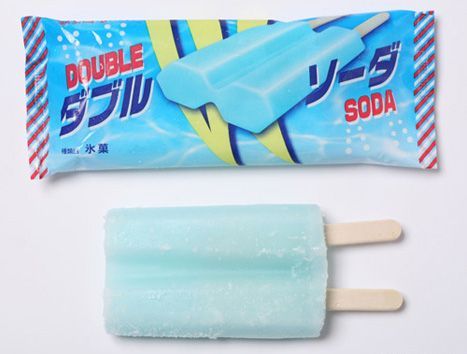 ☆昭和懐かしい物掘り起こし☆ 【049】ダブルソーダ 二つに割れるのが