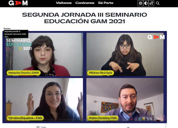 centroGAM's tweet photo. #SeminarioEducaciónGAM👩‍🏫👨‍🏫 Revive todas TODAS las charlas del seminario donde hablamos de transformación y bienestar digital en la Educación. Dos jornadas de reflexión especialmente para el mundo de los educadores y estudiantes>> https://t.co/tlZC62e6kg @profesoresgam https://t.co/lG9tdU1CYs