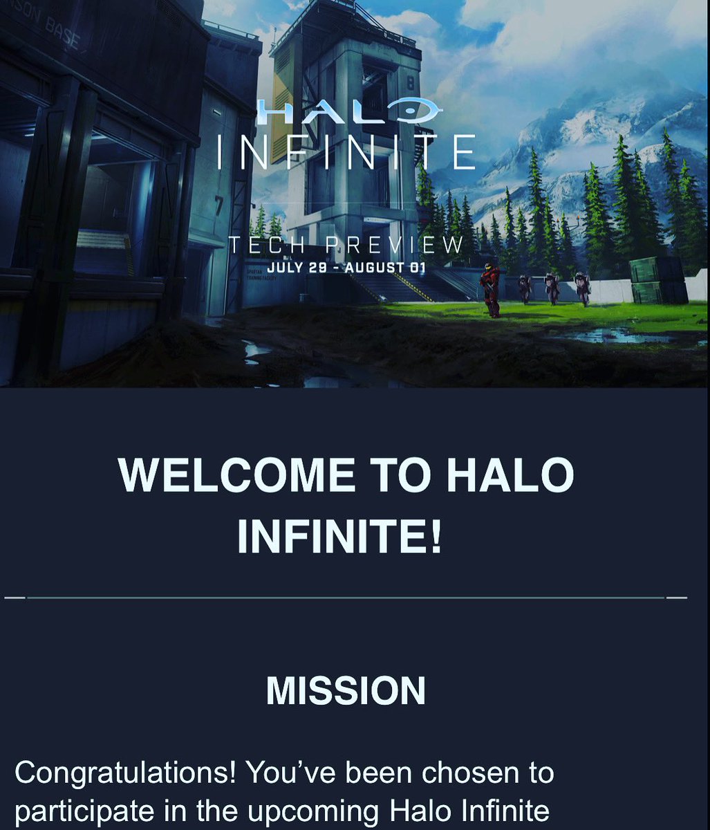 Wow! Que suerte, ya les estaré contando que tal me va en esta preview técnica. #HaloInfinite #Xbox #XboxSeriesX #HappyGaming #EmbajadorXbox #TJBANDSTAR69
