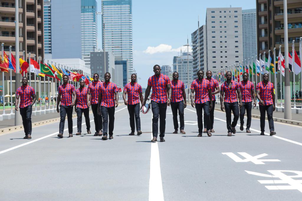 We celebrate Shujaa's 21-7 win over Japan in the ongoing Tokyo 2020 Olympic Games. I wish the team all the best against Ireland in the nineth slot playoff match. #TeamKenya #YouAreTheReason