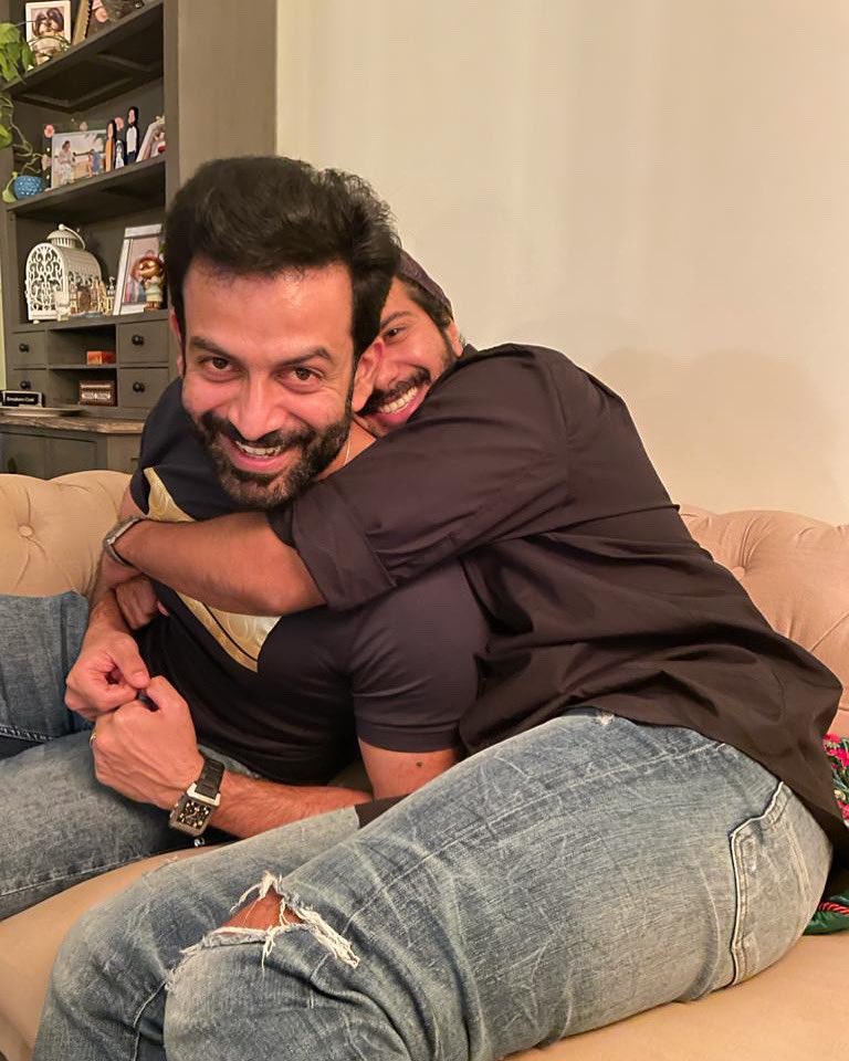 PrithviOfficial's tweet photo. Happy birthday @dulQuer! You’ve become so much more than a friend to Supriya, me and Ally! The coolest dude and the nicest guy rolled into one, you deserve every bit of the success! To family, cinema, cars and seeing our little girls grow up together! https://t.co/7h2y2LWLcx