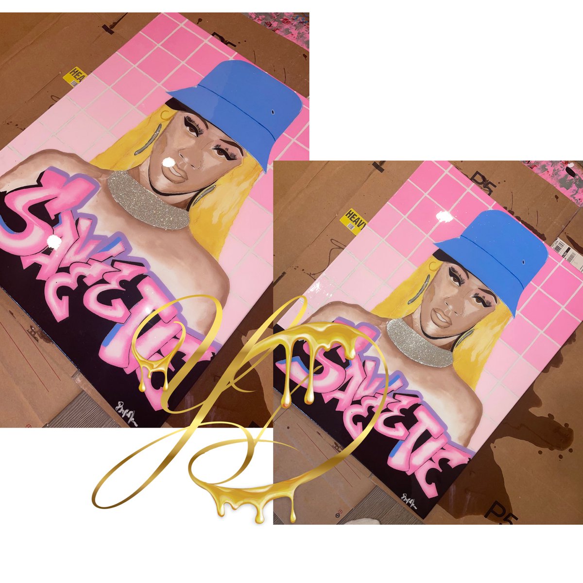 bryballa's tweet photo. Y’all know I love me some @Saweetie 
Repost my favvv!!!! 💖💖💖💖💖 https://t.co/mBmb106AaV