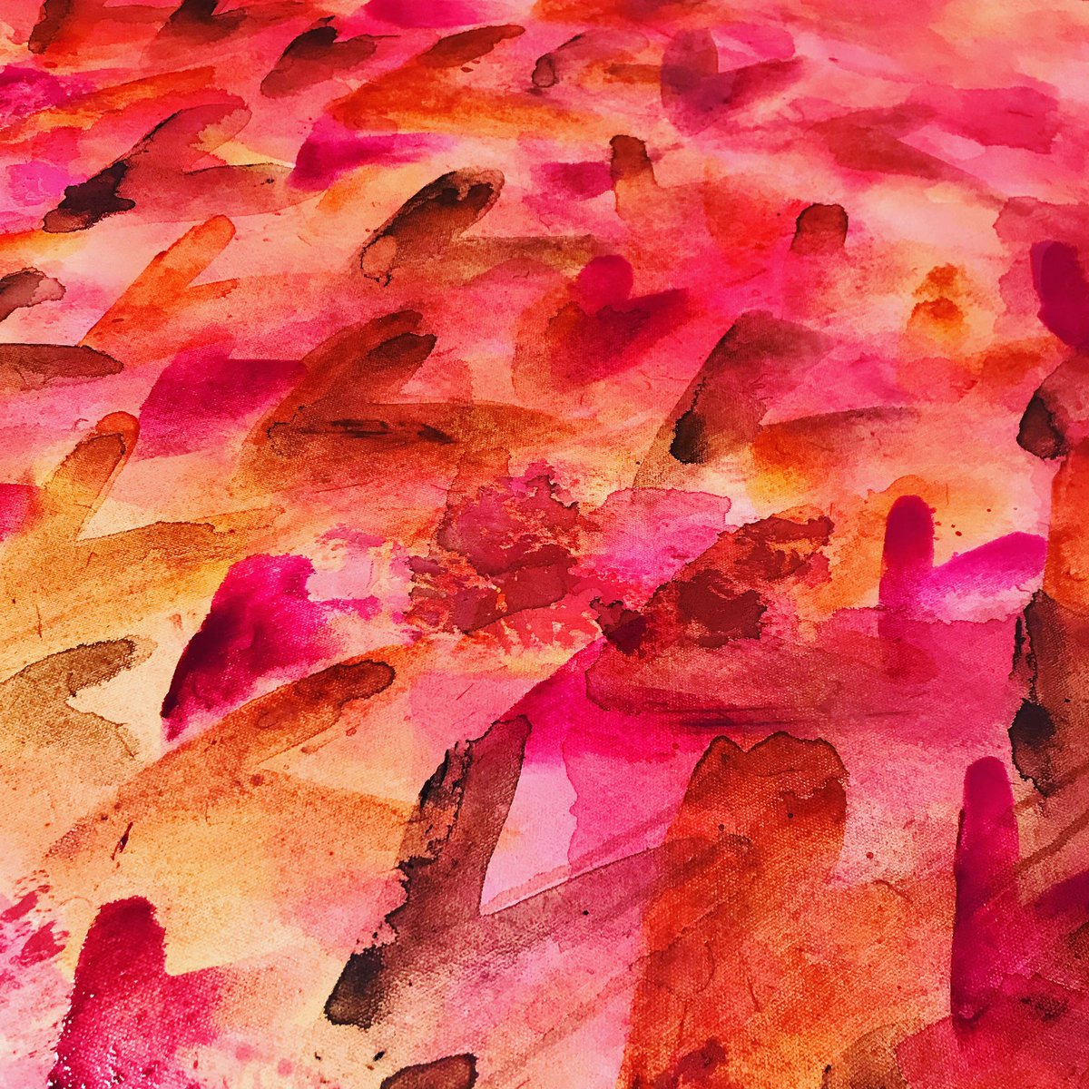 Work drying in the studio this morning #art #painting #deep #artistontwittter #love #contemporaryart