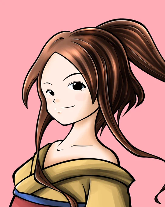 どうも
いつも娘がお世話になっております✨

私もこの姿は久々なので
取り憑きますね(๑˃̵ᴗ˂̵)

#イラスト好きな人と繋がりたい
#絵描きさんと繋がりたい
#落書向上委員会 #オリキャラ #創作 