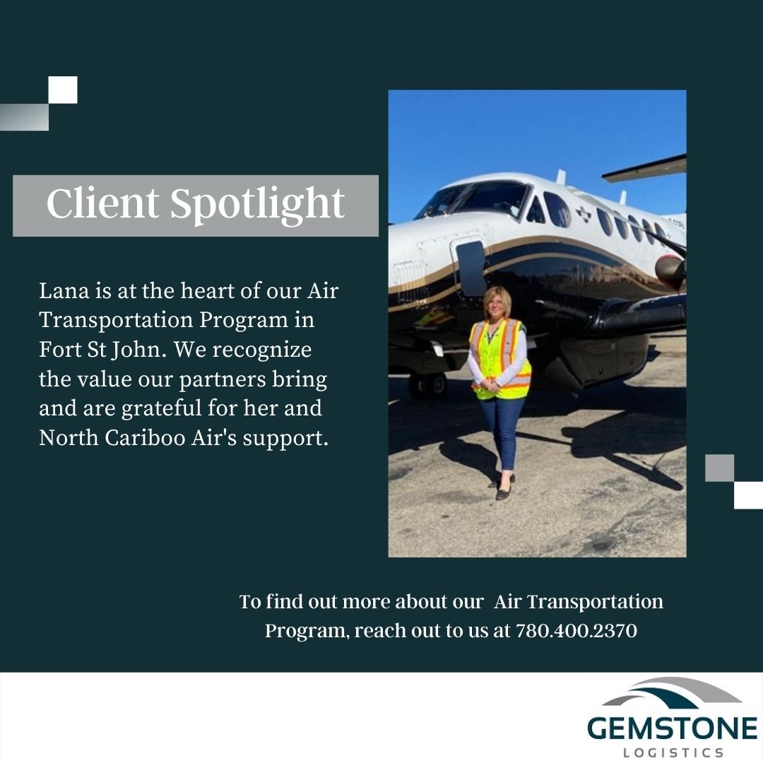 GemstoneInc's tweet photo. Thank you Lana for all your dedication and hard work! 

To learn more about our Air Transportation Program, please reach out to our team at 780.400.2370

#ClientSpotlight #SoftwareDevelopers #TransportationManagement #WorkforceLogistics https://t.co/RtQNU7TVkV