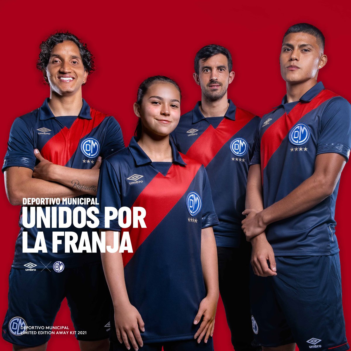 camiseta deportivo municipal 2021