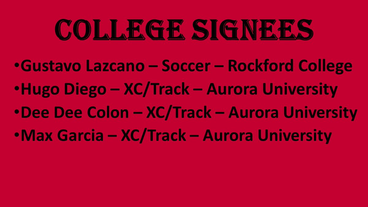 EATomcats's tweet photo. Up next we want to congratulate our college signees who will be continuing their careers at the collegiate level. Continue working hard and making us proud Tomcats!  #WaveTheFlag #TomcatPride  @EAHSGirlsSoccer @TomcatStrength @EastHighXC @EAVarsitySoccer @Tomcat_Track @eahsWDWOW https://t.co/0Oa4HSHNwb