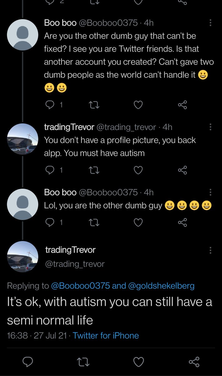 Sm1thAdam_'s tweet photo. @trading_trevor At it again I see.... U should show him your tweets 😂🤣 https://t.co/vbWvY42Utf