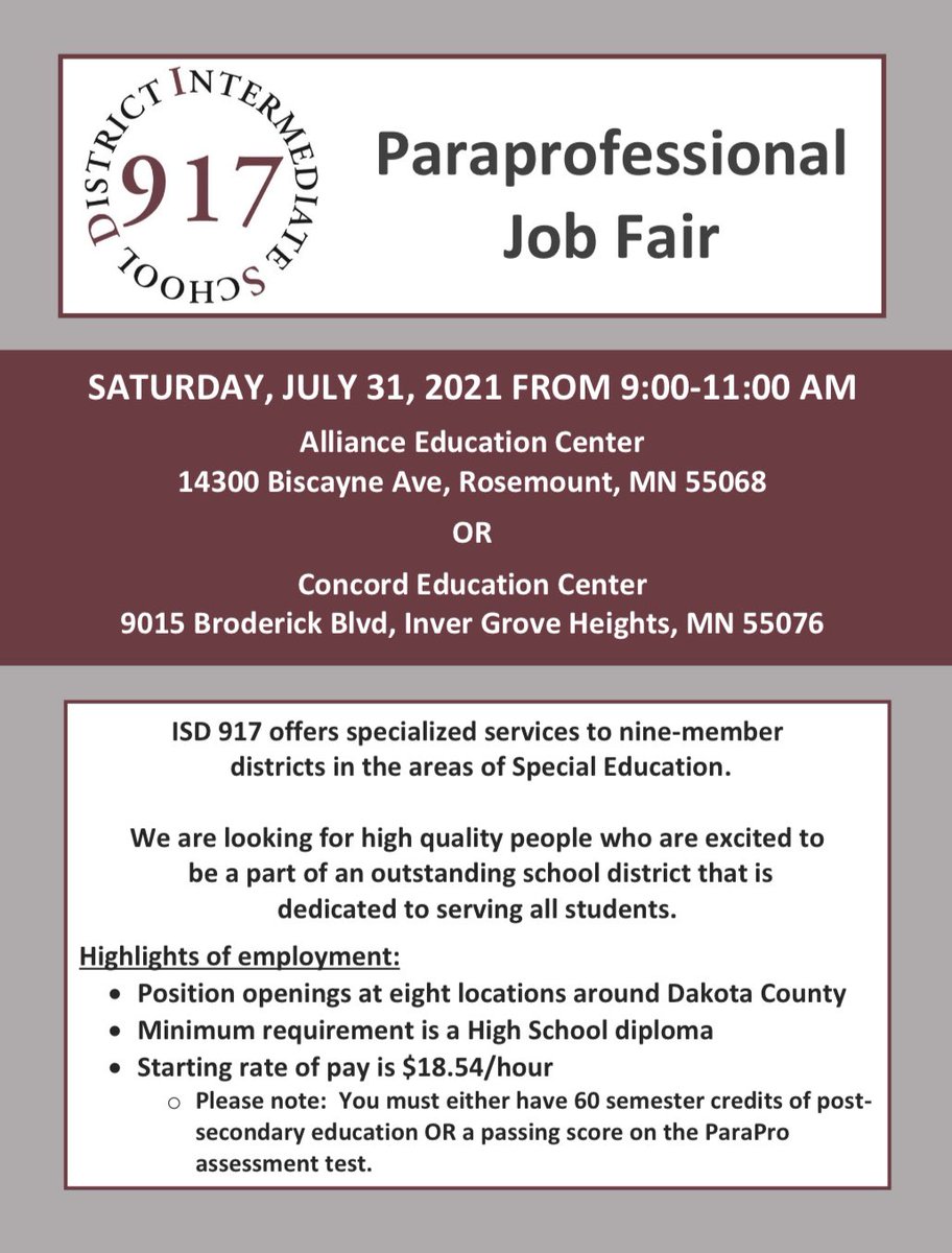 Intermediate School District 917 tweet media