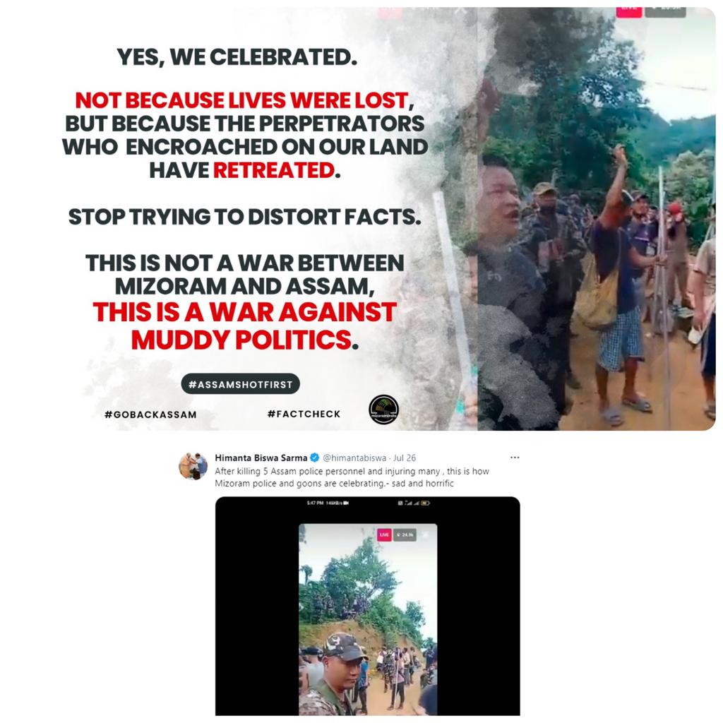 mizoraminsta's tweet image. Here is our response to @himantabiswa

#AssamMizoramBorder #assam #mizoram #mizoraminsta #himantabiswasarma #fact
