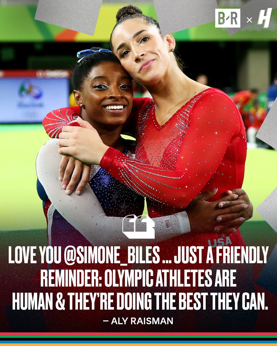 BleacherReport's tweet photo. The sports world shows love to Simone Biles after she withdrew from the final team event 🙏 https://t.co/I2Unbjpz3e