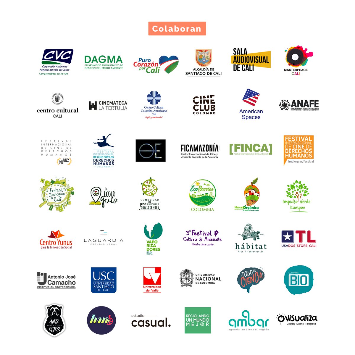 festivalFINCALI's tweet photo. 🤓📽🌱 Quedan muy pocos cupos para que participes al Taller de #documentalverde #RodandoElMensaje, dictado por el realizador audiovisual, Carlos Arturo Ramírez, como parte de la programación pedagógica del #4toFINCALI.
👀 Recuerda que es un taller presencial, de 4 sesiones.🎥🏞 https://t.co/l1kJfaJCGK