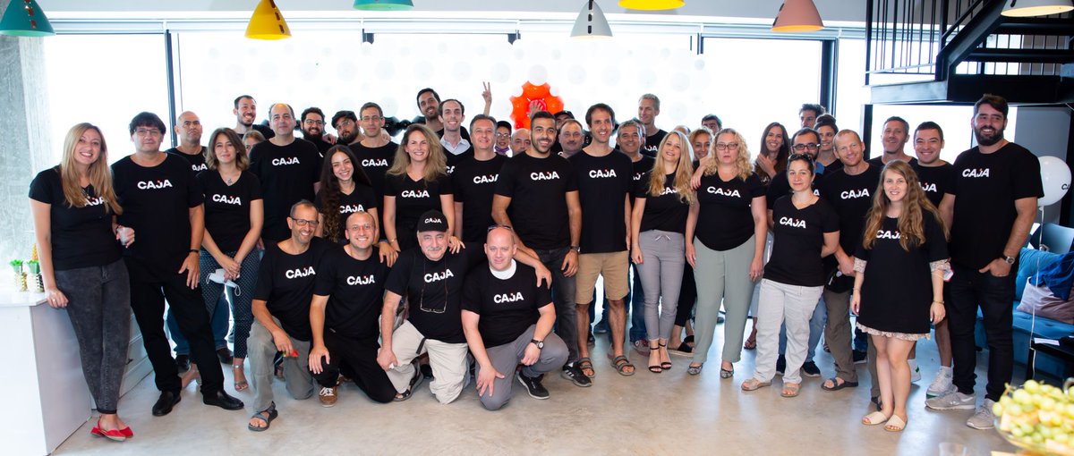 CajaRobotics's tweet image. Welcome to our new office! We’re excited to have our talented team back in our new space designed to inspire creativity and innovation. Our staff is also welcomed by our bold new branding unveiled yesterday. #CajaRobotics #automation #logistics #supplychain #robotics