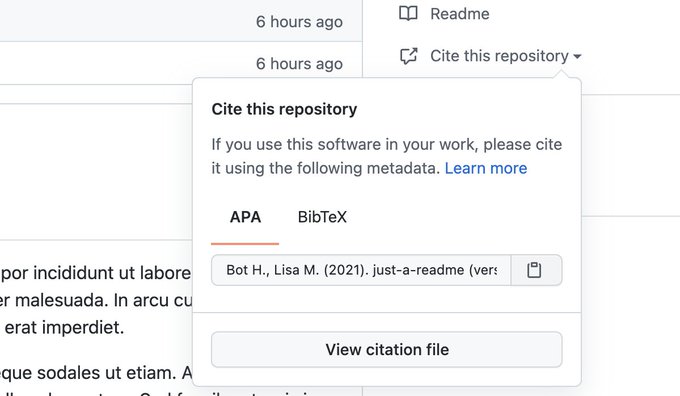 A Step Forward For Software Citation Github S Enhanced Software Citation Support