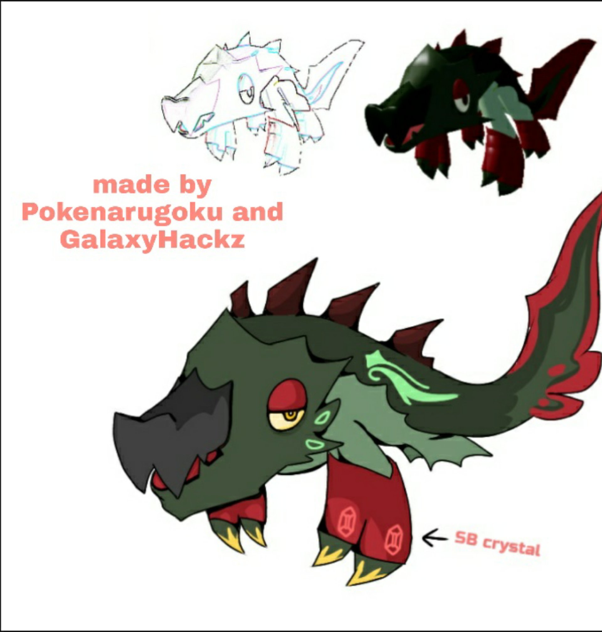 A person on Twitter called BytzQ made sick fan made soul burst evolutions  for all the starters : r/LoomianLegacy