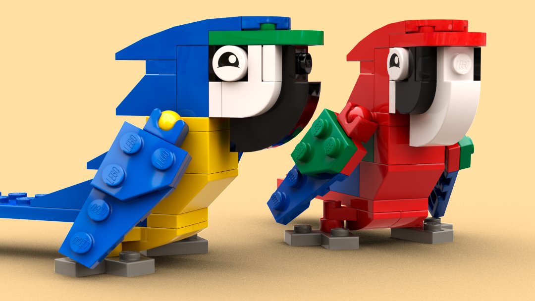 DaftDroid's tweet photo. Ara ararauna & Ara chloropterus
#LEGO #parrot #Tenerife #legodigital https://t.co/GjmHbzmjEQ