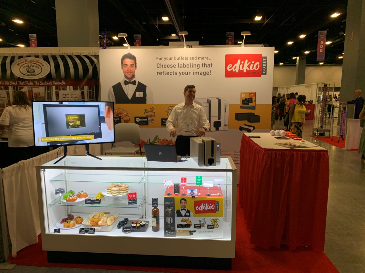 Did you come by the <a href="/EdikiobyEvolis/">Edikio</a> booth at @Catersource_llc last week? No, you can still enter to win the Edikio Access giveaway when you attend our upcoming webinar. Register here: attendee.gotowebinar.com/register/23601… 
#win #webinar #catering #eventplanning #caterer #weddingplanner