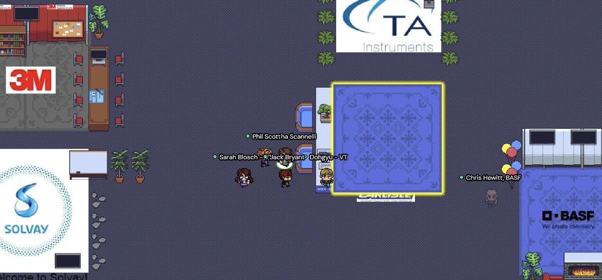 ngrpc2021's tweet image. Check out the virtual conference space for NGRPC2021! Make sure to explore all of the rooms and network with fellow participants! 

Access it through the Gather Town link on the conference platform 
#ngrpc2021