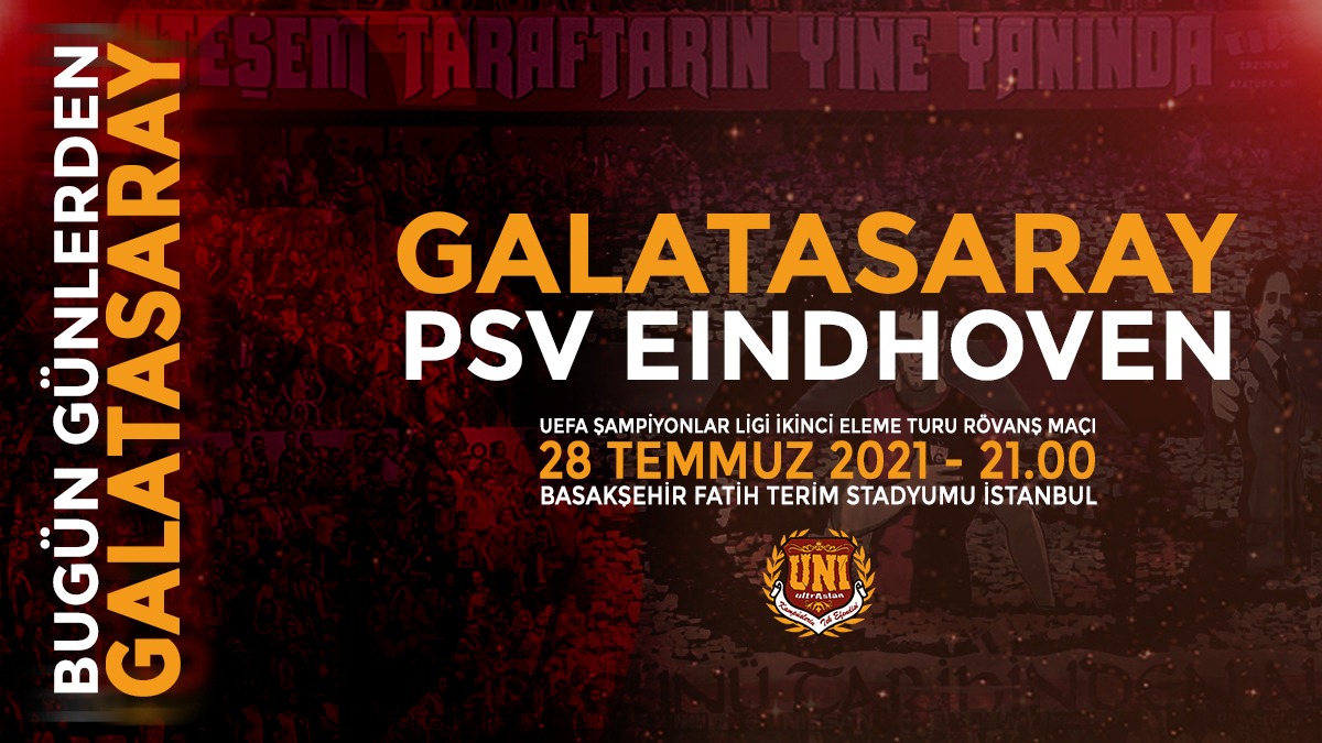 #BugünGünlerdenGALATASARAY #ultrAslanUNI
