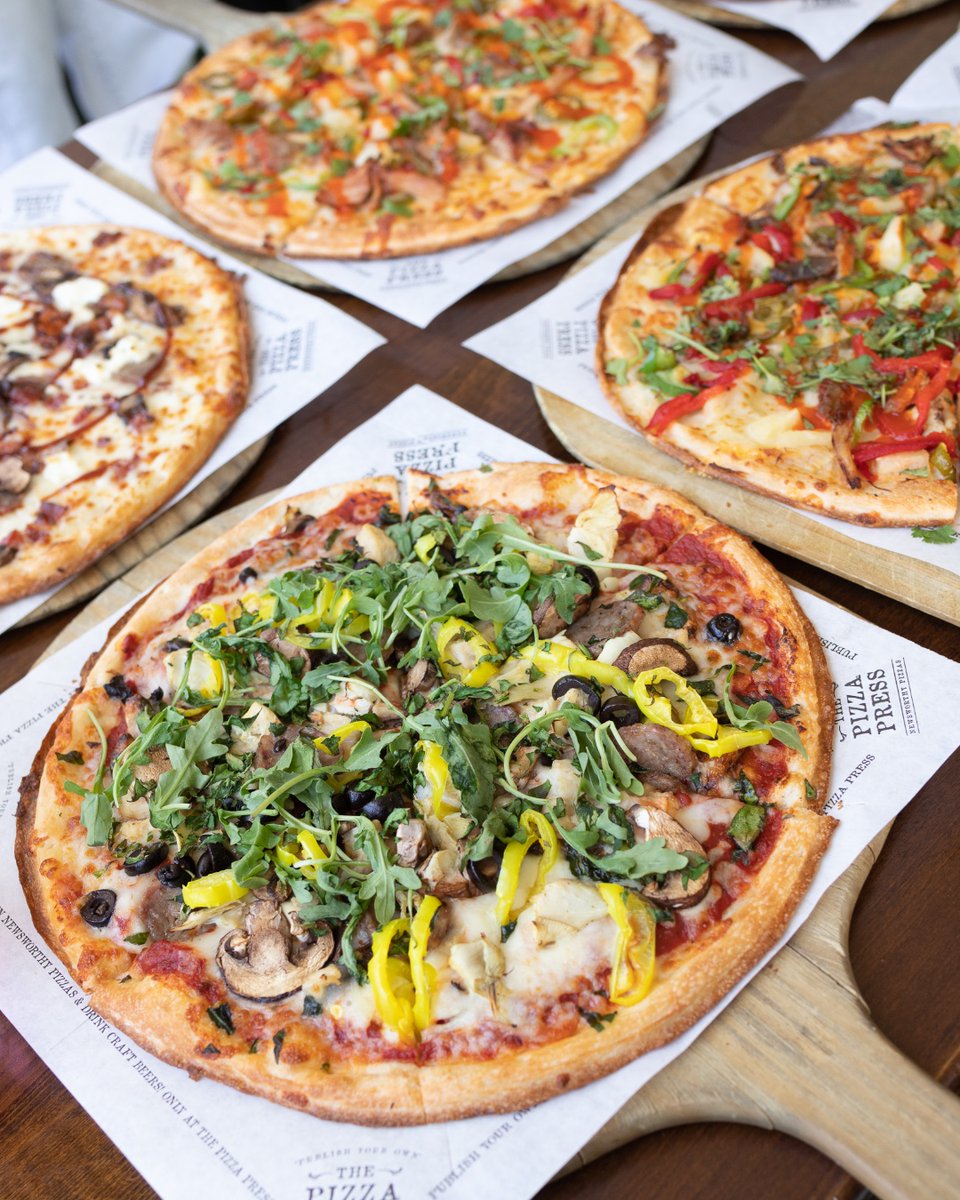 You can publish your own or choose off the menu. Bring out your friends. It’s a beautiful day today. Nice and sunny ☀️ Pair it with a nice cold beer 🍻 📸: @_withdiane
#ThePizzaPress #CraftYourStory #PizzaTime #Pizzagram #PizzaDelivery #TwoforTuesdays #PizzaDeals #TakeoutTuesday