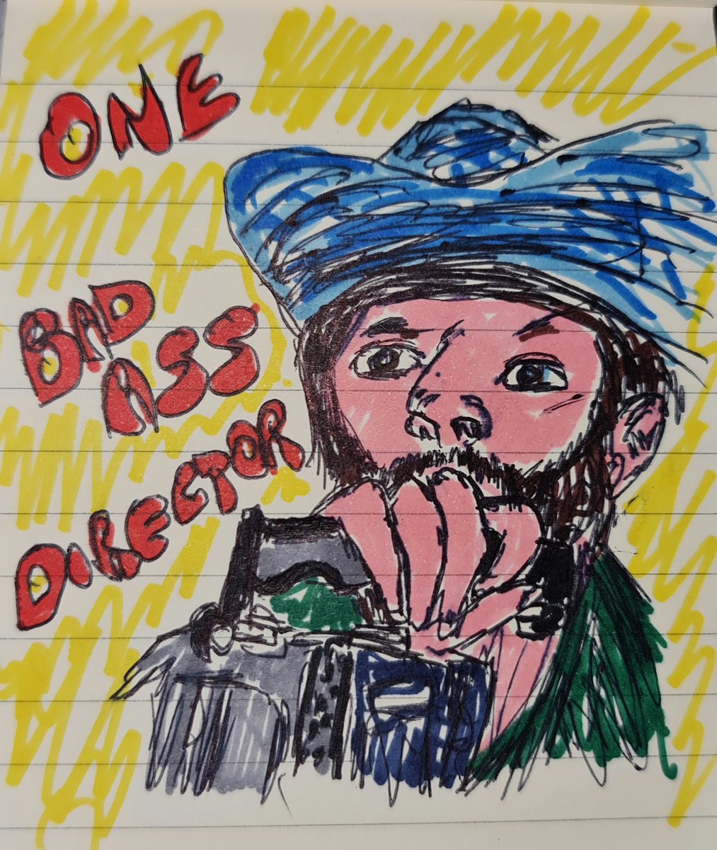 Brassylassy's tweet image. The Badass Director himself.  ❤
#CRAWLorDIE2 #COD2 #TANKarmy #Oak #DoodleDiane #FanArt