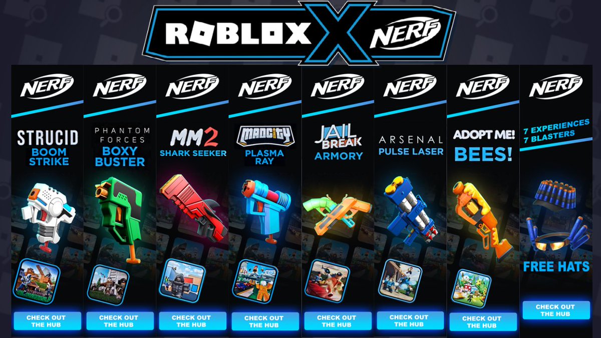 Roblox Nerf Codes - July 2021