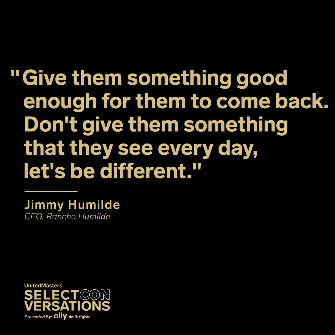unitedmasters's tweet photo. There is so much music globally you have to be unique! Being cookie cutter will never get you what you want with your music.
To listen to the full episode of #SelectConversations visit https://t.co/xv7wMCmQ2S
Presented by @ally. #doitright https://t.co/Y1E7fmPs5k