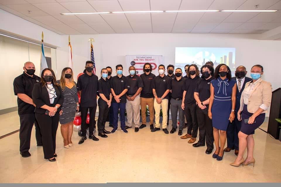 LexRolle's tweet photo. MDC partnered with Bean Automotive Group, with support from Career Source South Florida and Beacon Council, to offer the dealership’s first Automotive Technician Registered Apprenticeship Program. The one-year, paid program offers free tuition, health insurance, books, and tools. https://t.co/ohfkDp9sCR