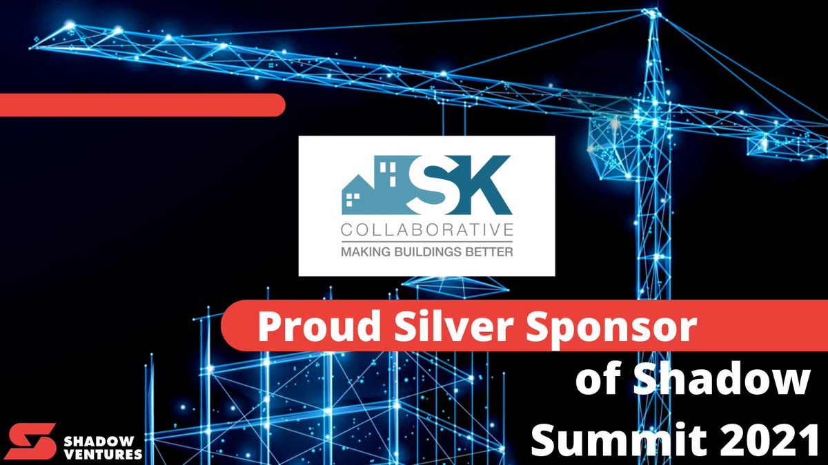 Introducing <a href="/CollaborativeSK/">SK Collaborative</a> as a Silver Sponsor for Shadow Summit 2021! SK Collaborative is a construction consulting firm that helps industry experts to achieve green building certification. Apply to attend today for priority access to meet the speakers shadowsummit.co