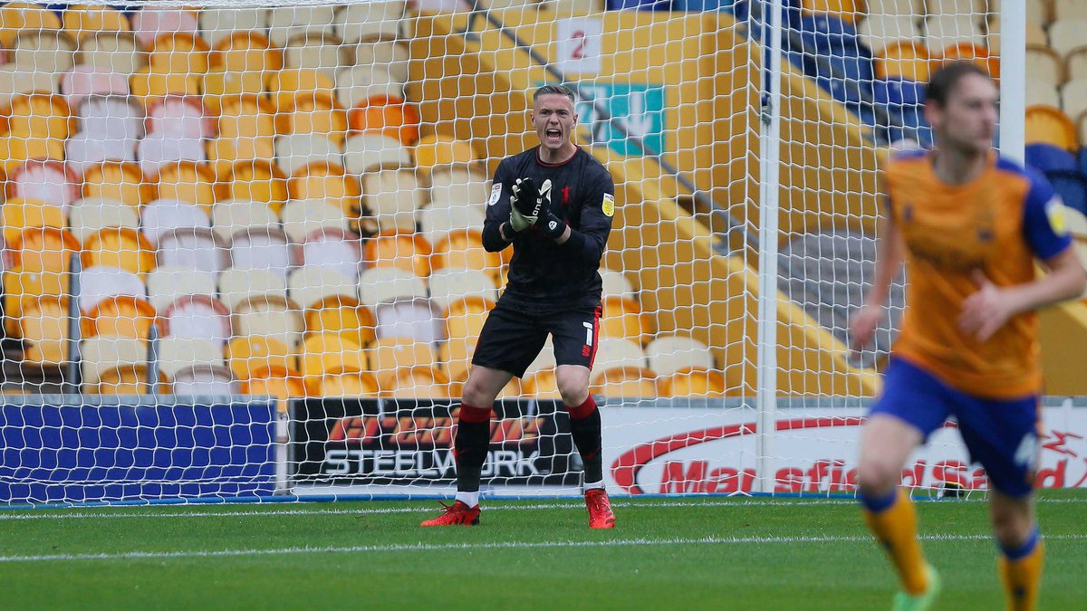 Stags debut, clean sheet, positive win and wow did it feel good with the fans; top support all night! #UPTHESTAGS💛💙
