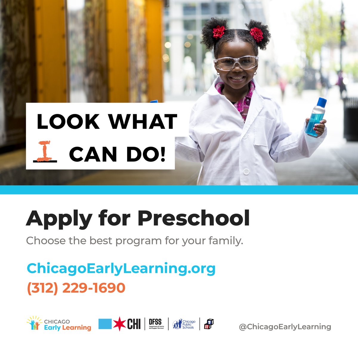 WGCI's tweet image. Preschool enrollment is open to every child in Chicago for the 2021-2022 school year. Will your child be 3 or 4 by September 1, 2021? If so, apply today at ChicagoEarlyLearning.org

Apply now and better your chance of getting your preferred program. #ChicagoEarlyLearning  #cps