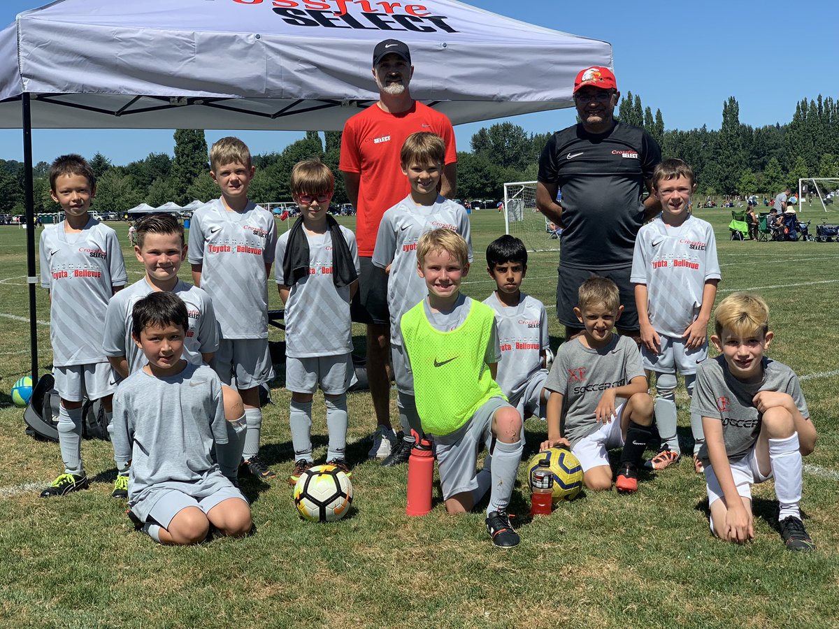 CrossfireSelect's tweet photo. Crossfire Select B13 Red, led by Coach Woerman, played the Crossfire Select Cup for the first time! The team didnβt make it to the finals, but the kids played hard and progressed well throughout the whole weekend. Nice work, team! #crossfireselectcup https://t.co/ecAuLd4D7Q