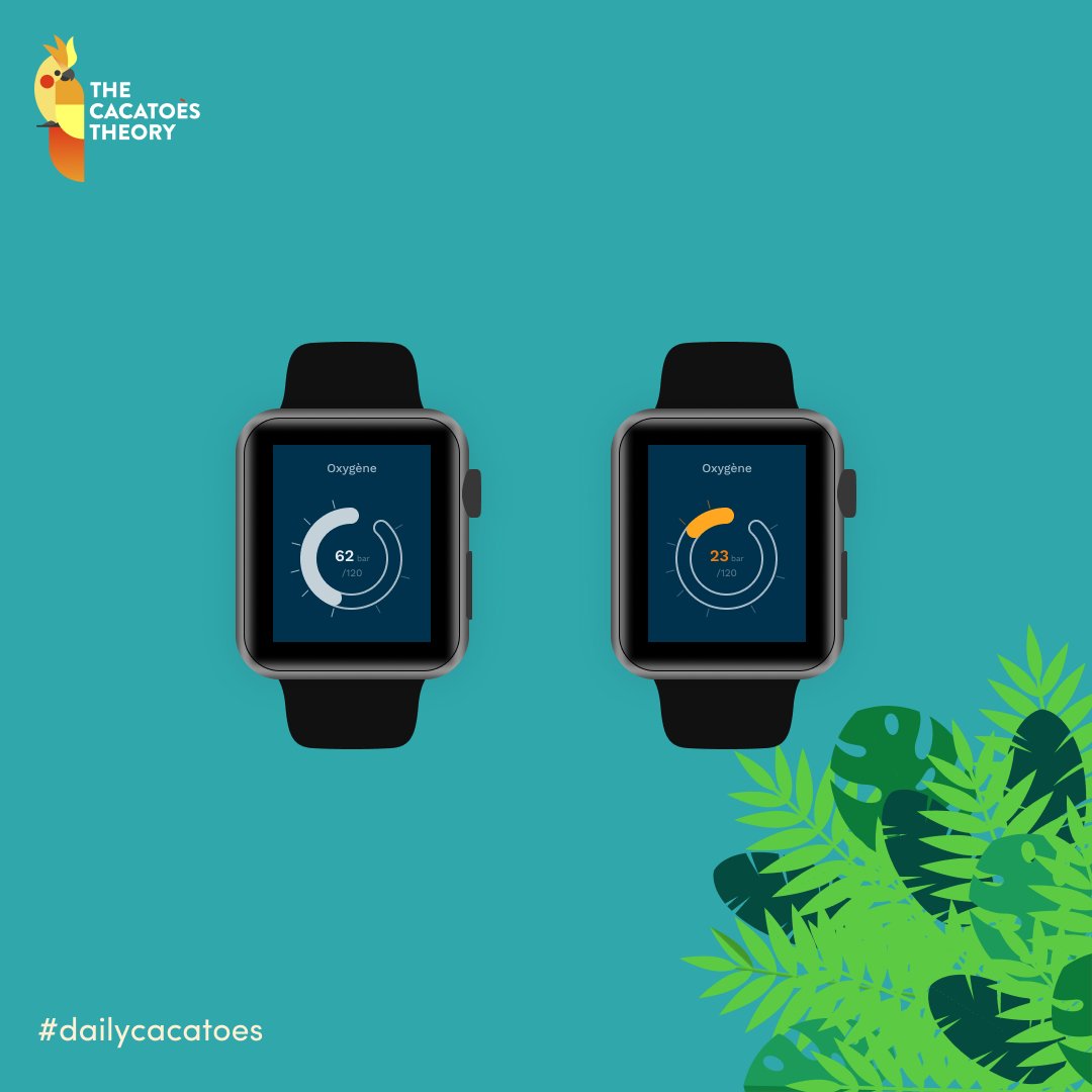 SabatierNolwenn's tweet photo. Daily #18 : Montre connectée pour sortie sportive (sous l'eau)
#dailycacatoes https://t.co/foeHp8ioBp