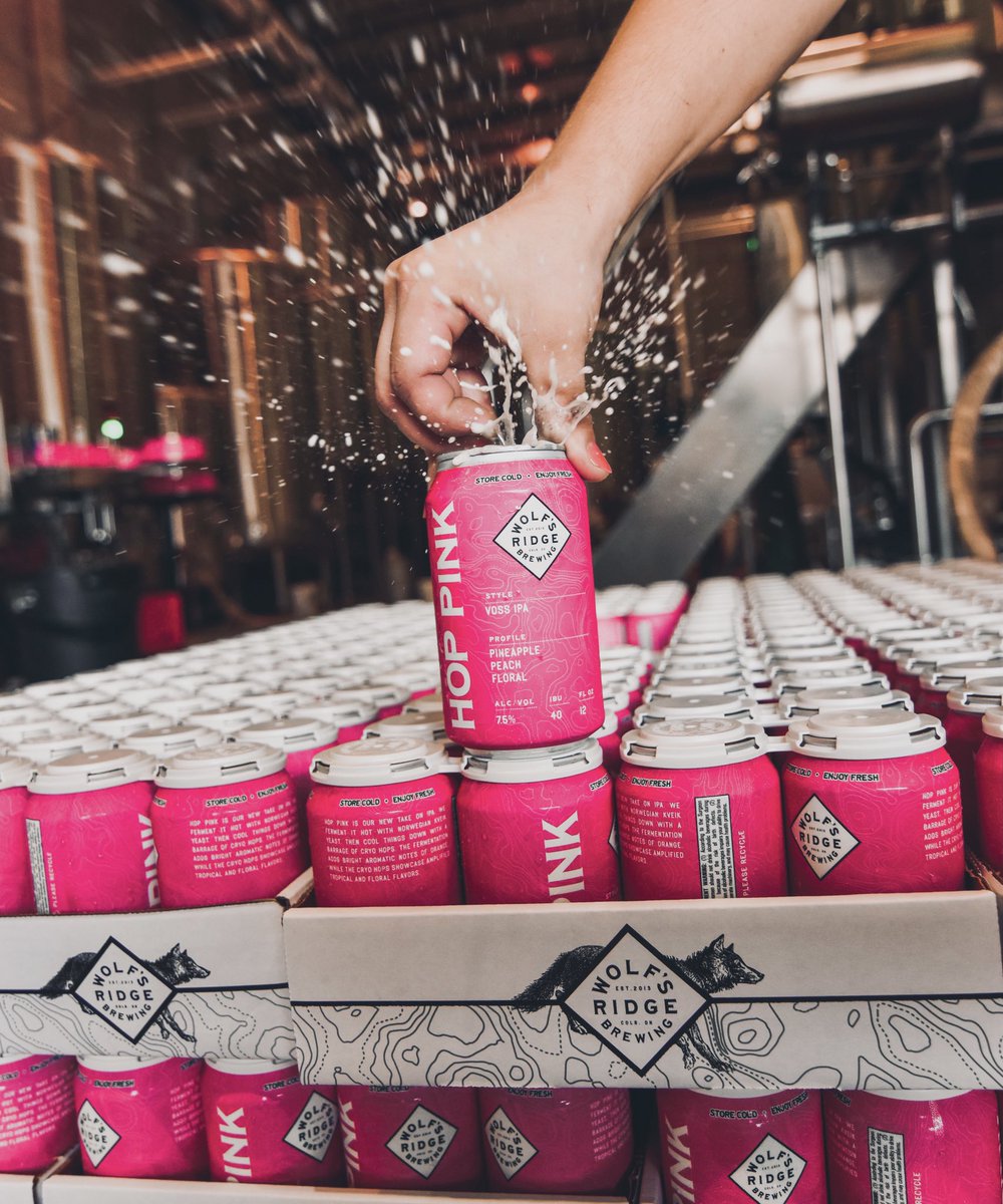 Hop Pink Hazy IPA returns to the Taproom on Thursday 🙌