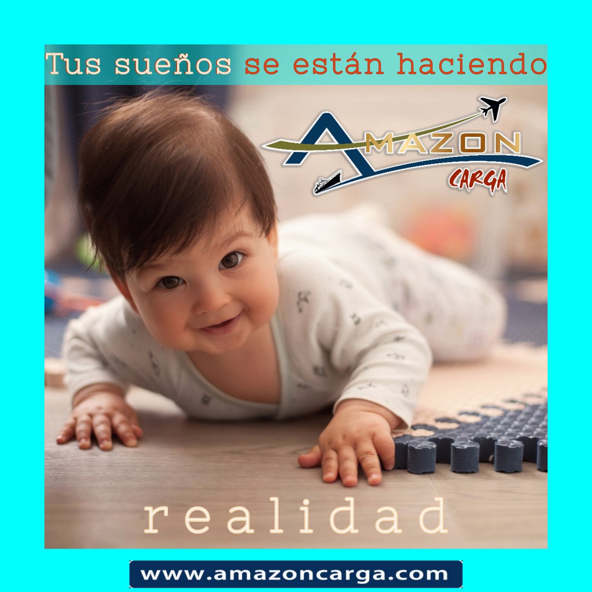 AmazonCarga's tweet photo. La vida es muy corta para no tener pasión por lo que hacemos, entonces: Apasiónate por lo que haces, que #AmazonCargateEnvia todo lo que necesites para que cumplas tus propósitos en https://t.co/cMWhWSAUAn https://t.co/BuWrmcrDEJ