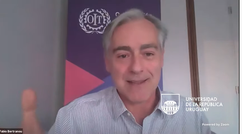 OITconosur's tweet photo. 🔴#AHORA Fabio Bertranou, Director @OITconosur, participa en seminario: "Epidemia, secuelas y políticas", que organiza #RISEP en conjunto con
@conicyt, ANCiU y @ONUUruguay
📺En vivo en: https://t.co/HIKAzy6OLp https://t.co/hWYEH0Knzh